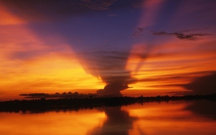 Sunset Congo River