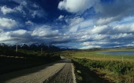 Rd Near Cholila Patagonia