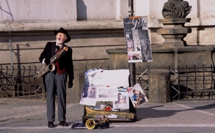 Musician Prague 4