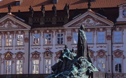 Prague Main Square Statue