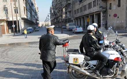 Policemen Aleppo