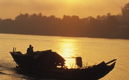 Perfumed River,sunrise,hue